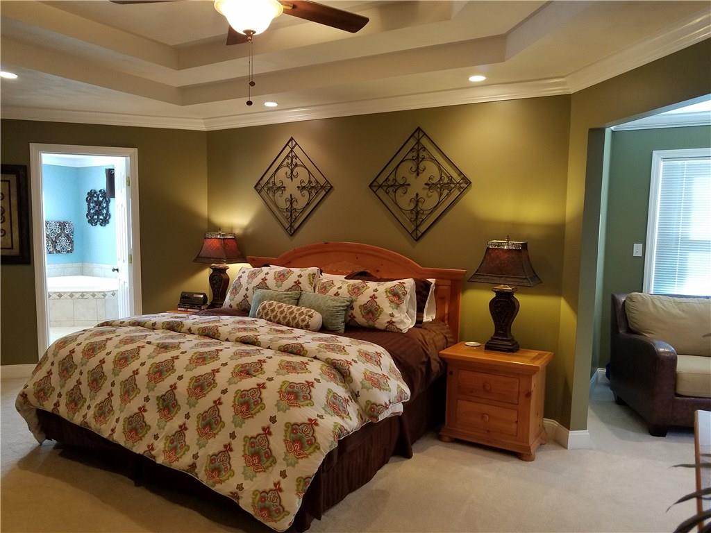 2092 Baughman Road Jeannette, PA 15644 - Photo 14 of 25 FIRST FLOOR MASTER BEDROOM HAS 10X10 SITTING AREA WITH MASTER BATH AND WALK IN CLOSETS!