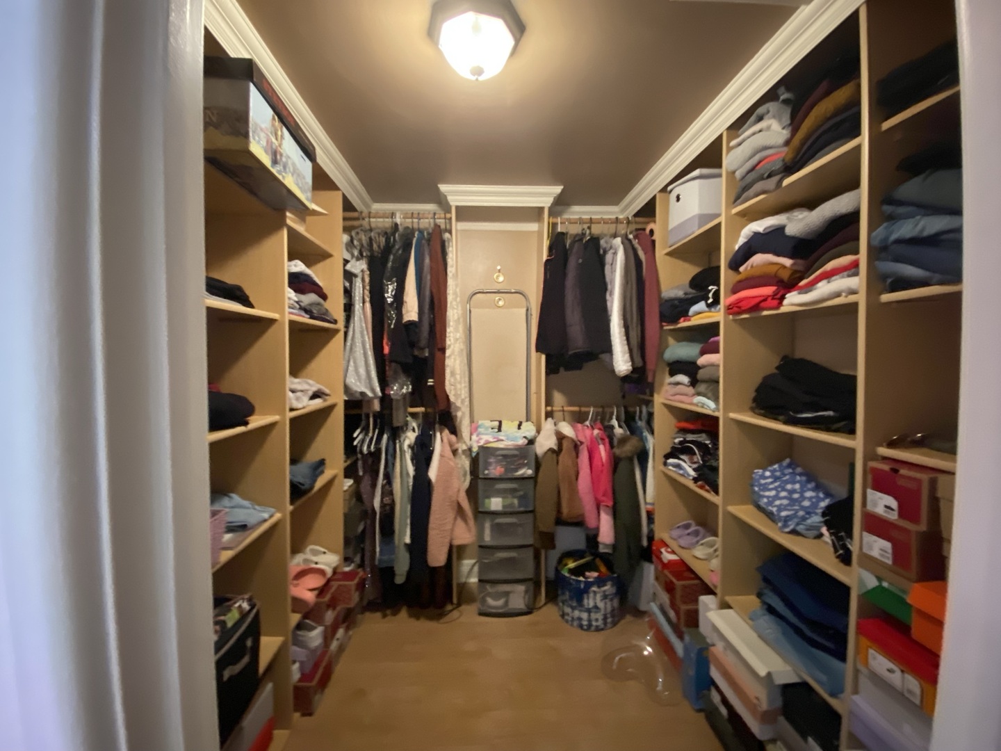 529 Julie Road Bolingbrook, IL 60440 - Photo 6 of 12 a view of walk in closet with clothes and shoes