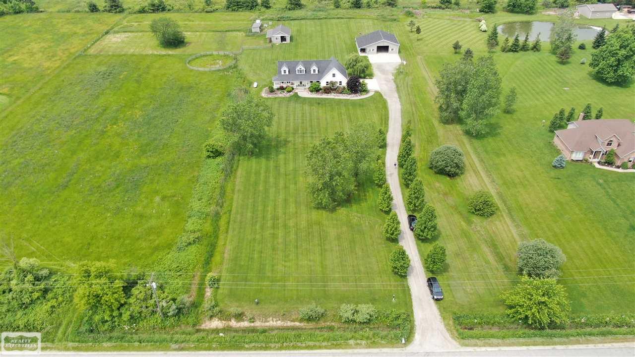 1665 Berville Road Allenton, MI 48002 - Photo 3 of 66 Aerial Front