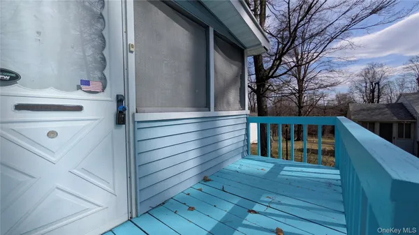 a view of balcony and deck