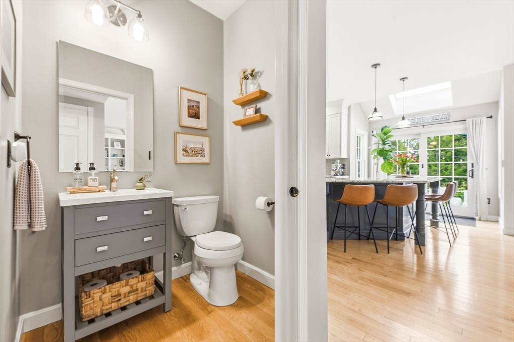 6 Hancock Road Franklin, MA 02038 - Photo 19 of 32 a spacious bathroom with a toilet a sink and a mirror