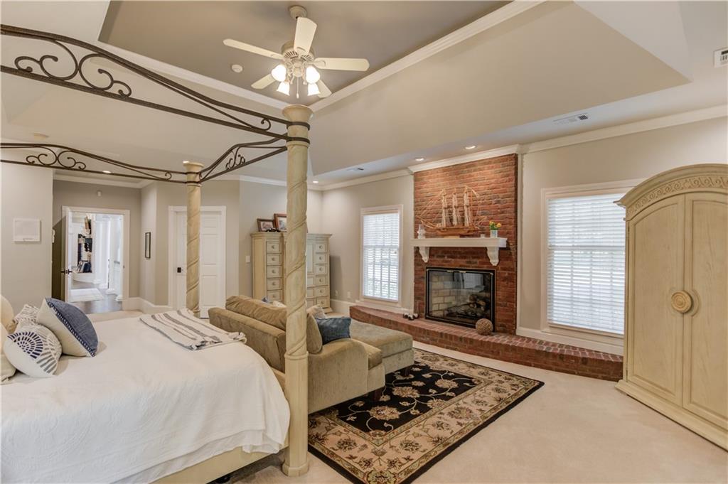 1345 Chandler Road Lawrenceville, GA 30045 - Photo 29 of 97 a bedroom with a bed dresser and a window