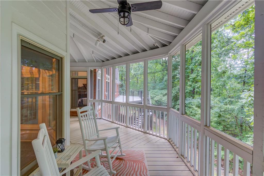 1345 Chandler Road Lawrenceville, GA 30045 - Photo 70 of 97 a view of a balcony with chairs