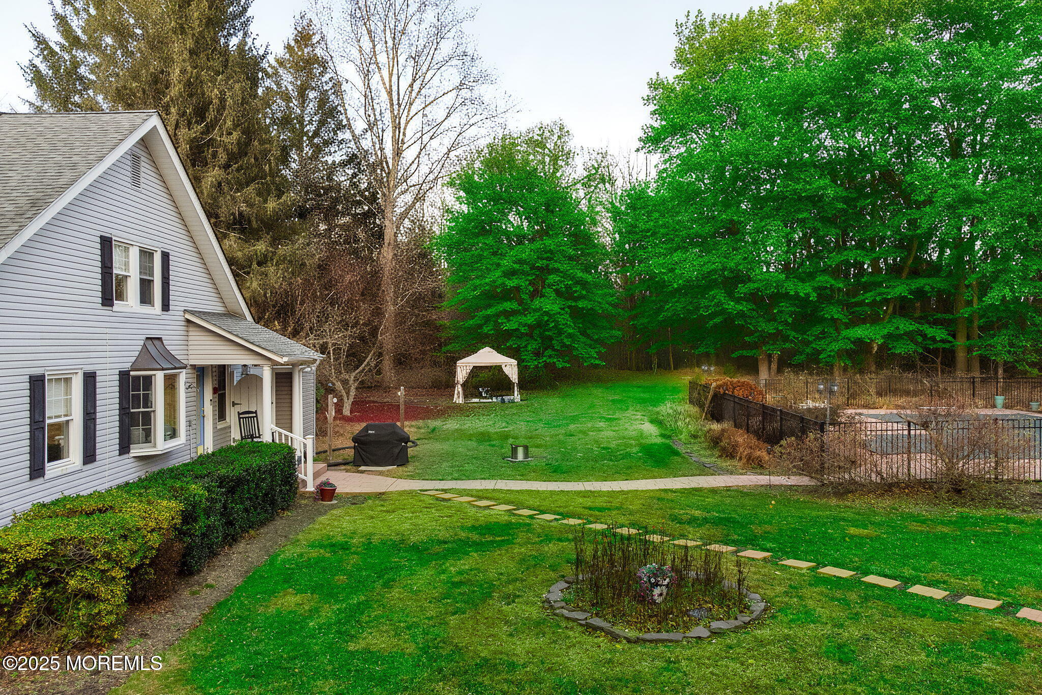 156 Old Tavern Road Farmingdale, NJ 07727 - Photo 39 of 43 a view of a house with backyard and garden