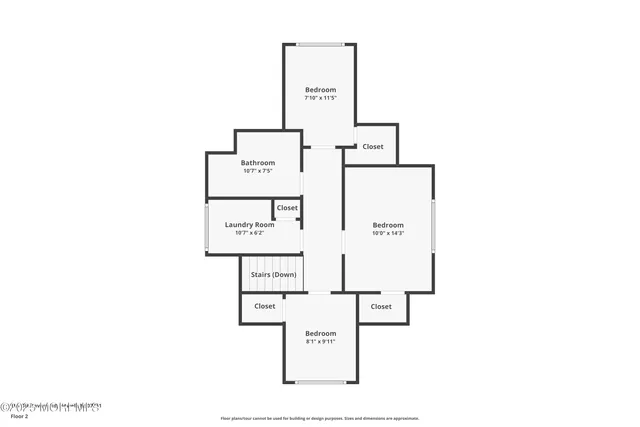 a picture of a floor plan