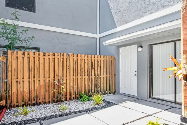 a view of a entryway door of the house