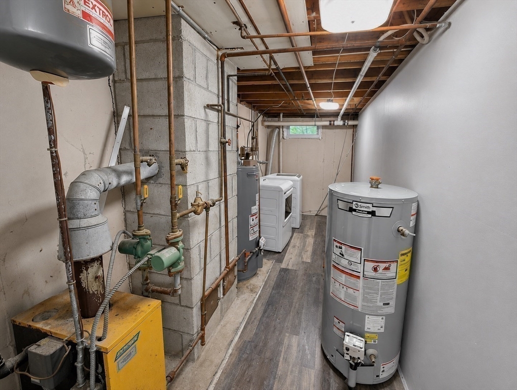 700 2nd Street, Unit 110 Fall River, MA 02721 - Photo 13 of 17 a utility room with dryer and washer