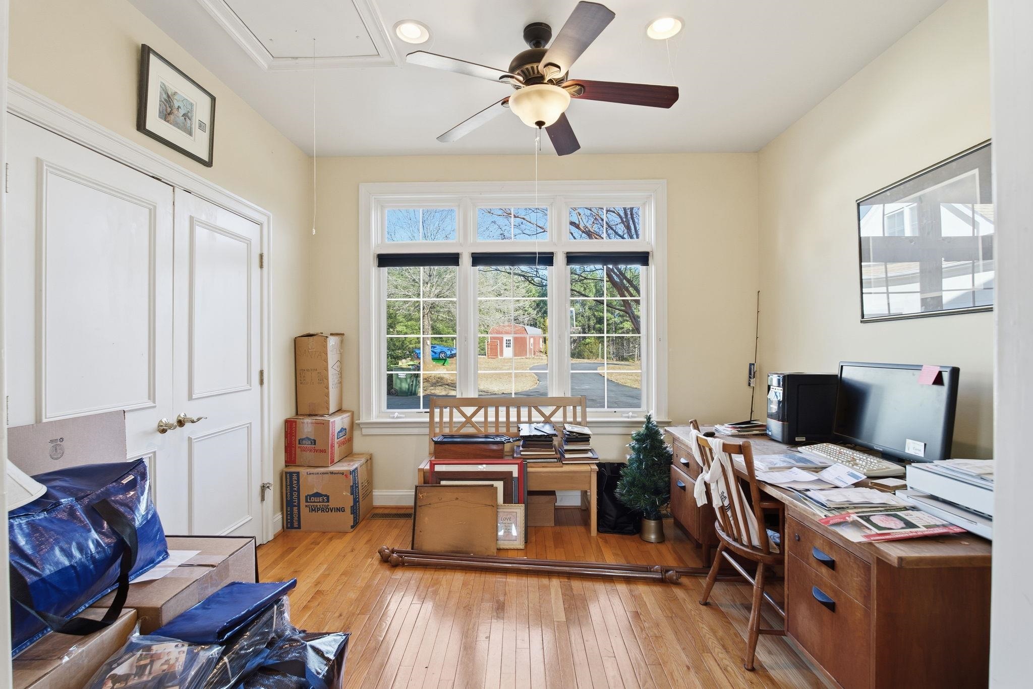 436 Chimney Rock Road Earlysville, VA 22936 - Photo 18 of 61 a reading room with furniture and wooden floor