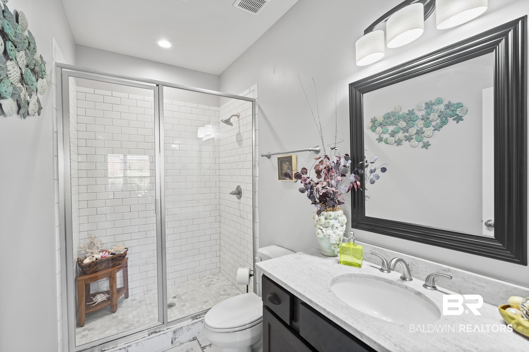 113 Timberline Drive Daphne, AL 36526 - Photo 25 of 44 Bathroom featuring a shower stall and vanity