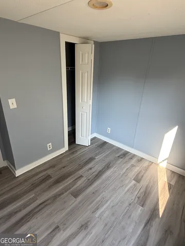 wooden floor in an empty room
