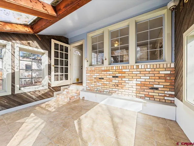 a view of a house with a outdoor space