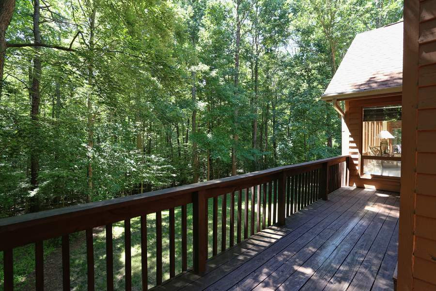 10420 Whitestone Road Raleigh, NC 27615 - Photo 15 of 24 Another deck just for you and your morning coffee! Relax!!!!!!!!!! Your own private deck off master