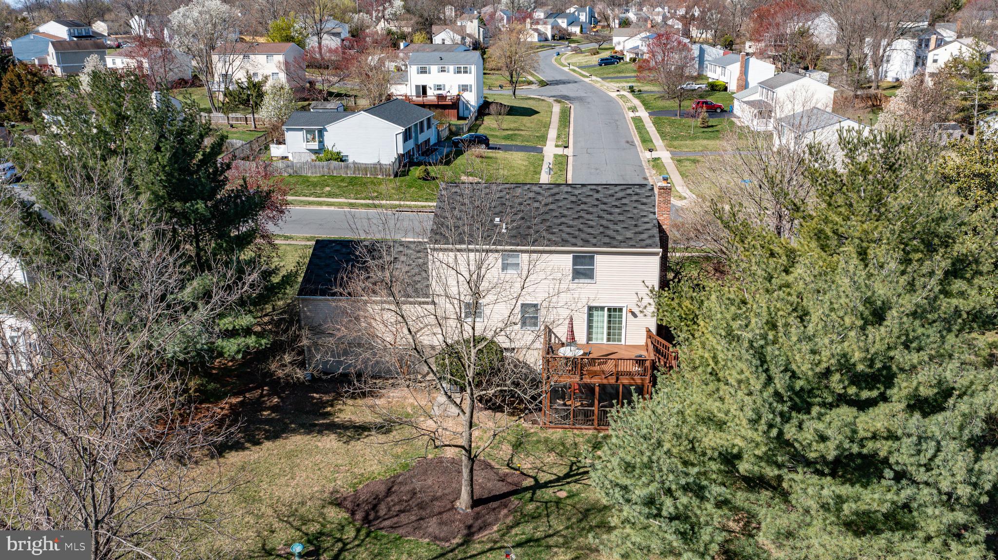 4401 Cub Run Road Chantilly, VA 20151 - Photo 43 of 60 an aerial view of residential houses with outdoor space