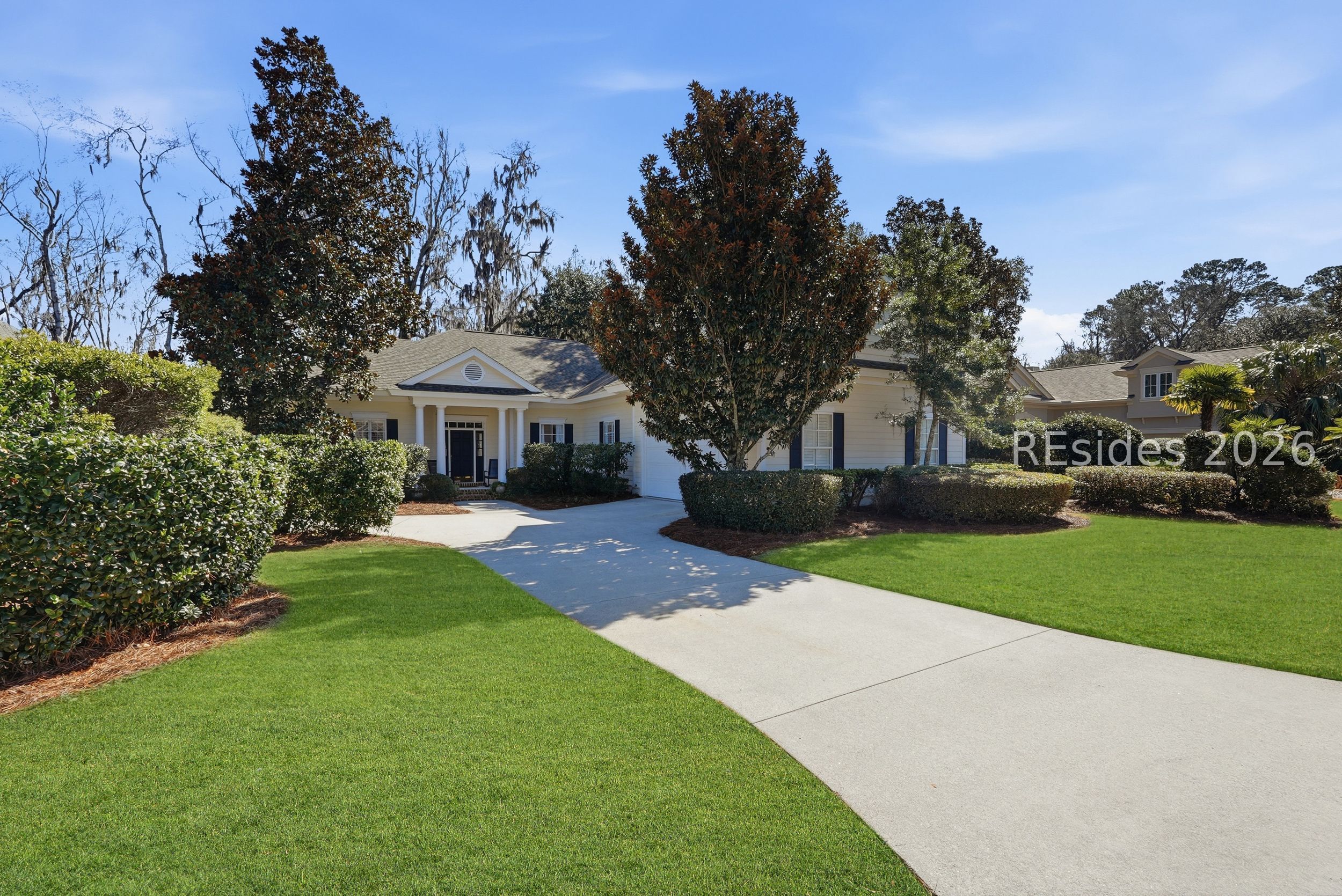 Front of home (Grass virtually enhanced)