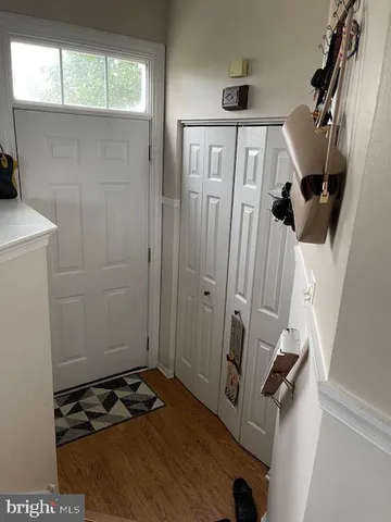 a view of walk in closet