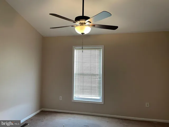 a window in an empty room