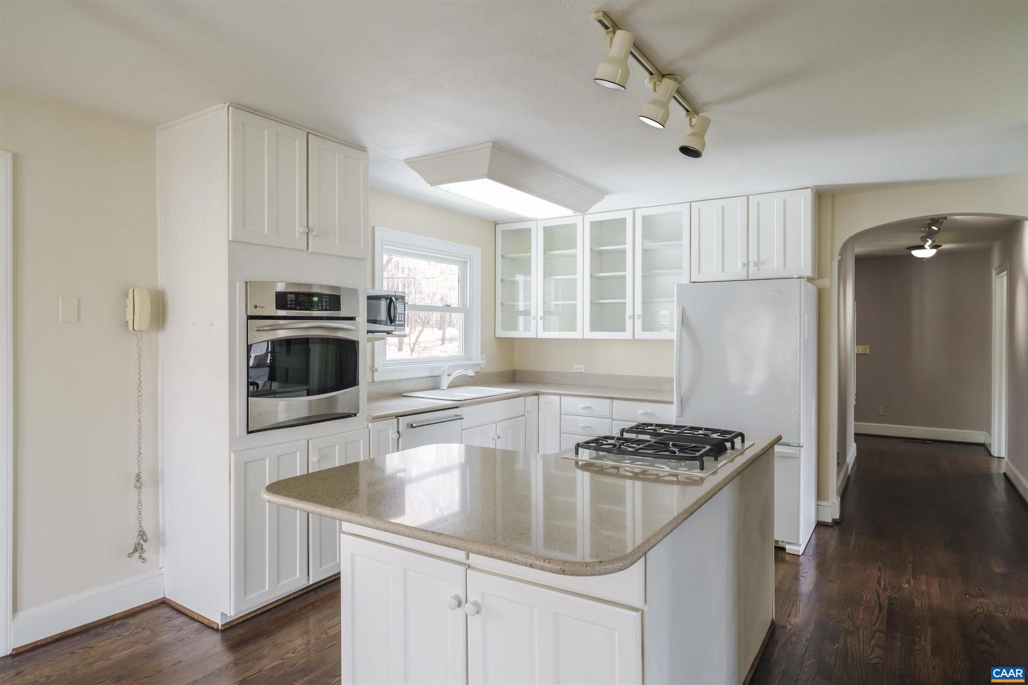 5695 Free Union Road Free Union, VA 22940 - Photo 14 of 68 a kitchen with stainless steel appliances granite countertop a sink stove and refrigerator