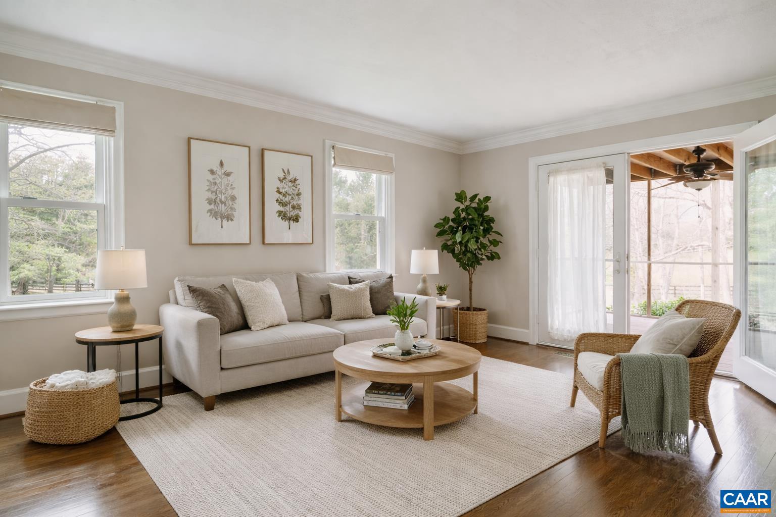 5695 Free Union Road Free Union, VA 22940 - Photo 9 of 68 a living room with furniture and a large window
