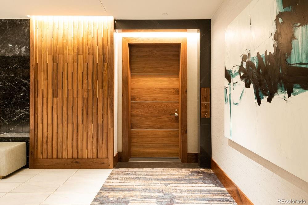 155 Steele Street, Unit 1117 Denver, CO 80206 - Photo 3 of 40 a view of a entryway door