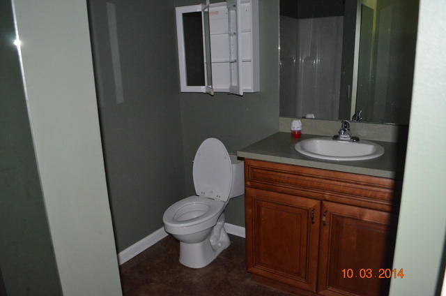 5965 Buckward Road Baker, FL 32531 - Photo 21 of 27 a bathroom with a toilet sink and mirror