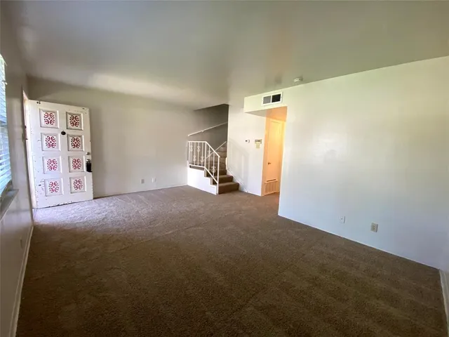 a view of empty room