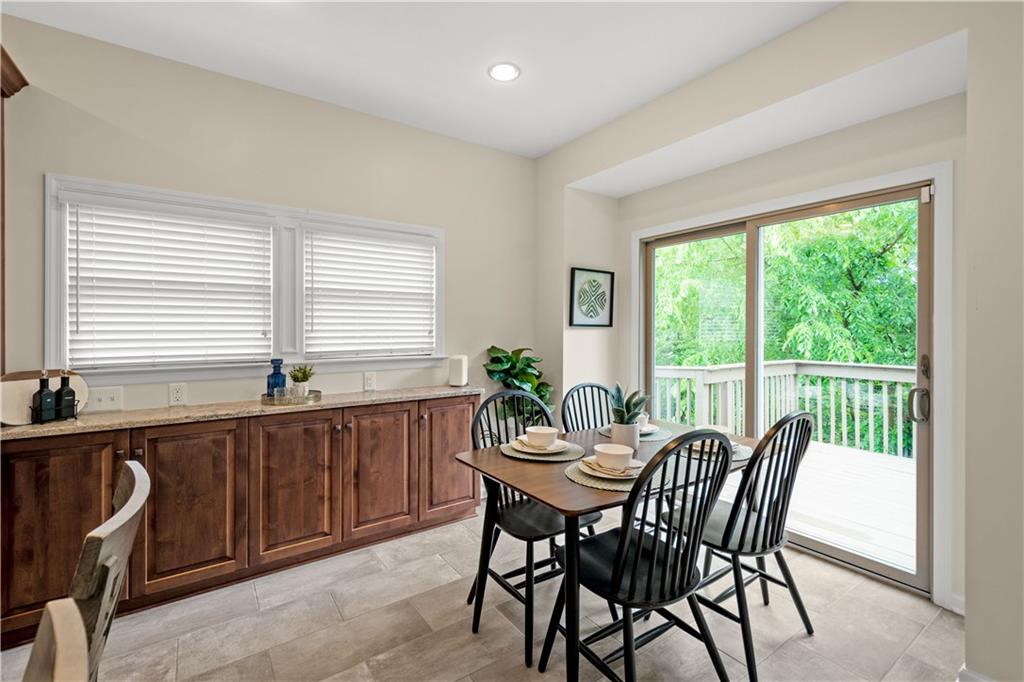 2510 Hilltop Road Presto, PA 15142 - Photo 15 of 36 a view of a dining room and kitchen with a table and chairs