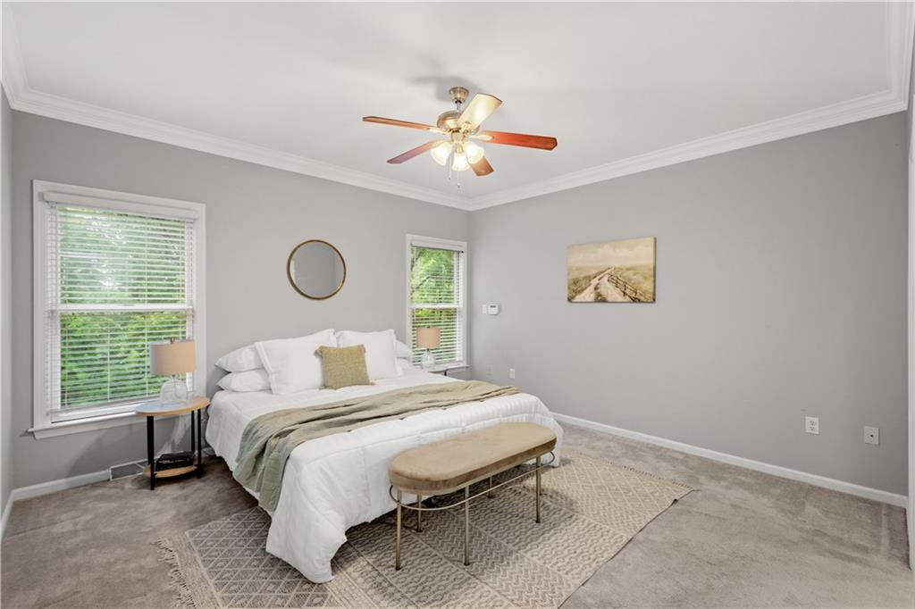 2510 Hilltop Road Presto, PA 15142 - Photo 17 of 36 a bedroom with a bed and a window