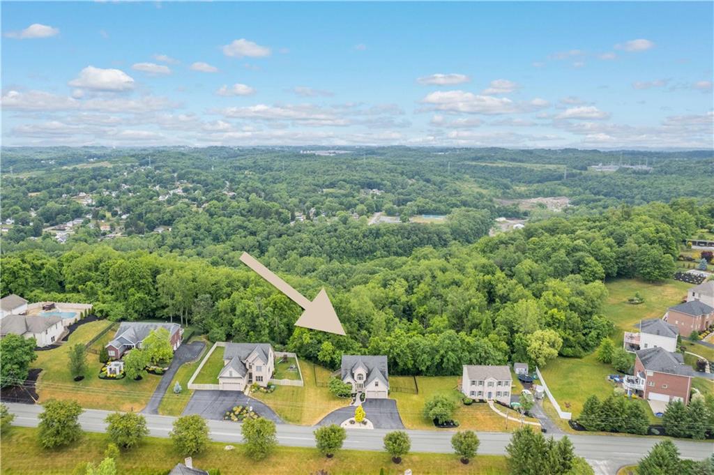 2510 Hilltop Road Presto, PA 15142 - Photo 36 of 36 a view of yard with swimming pool and green space