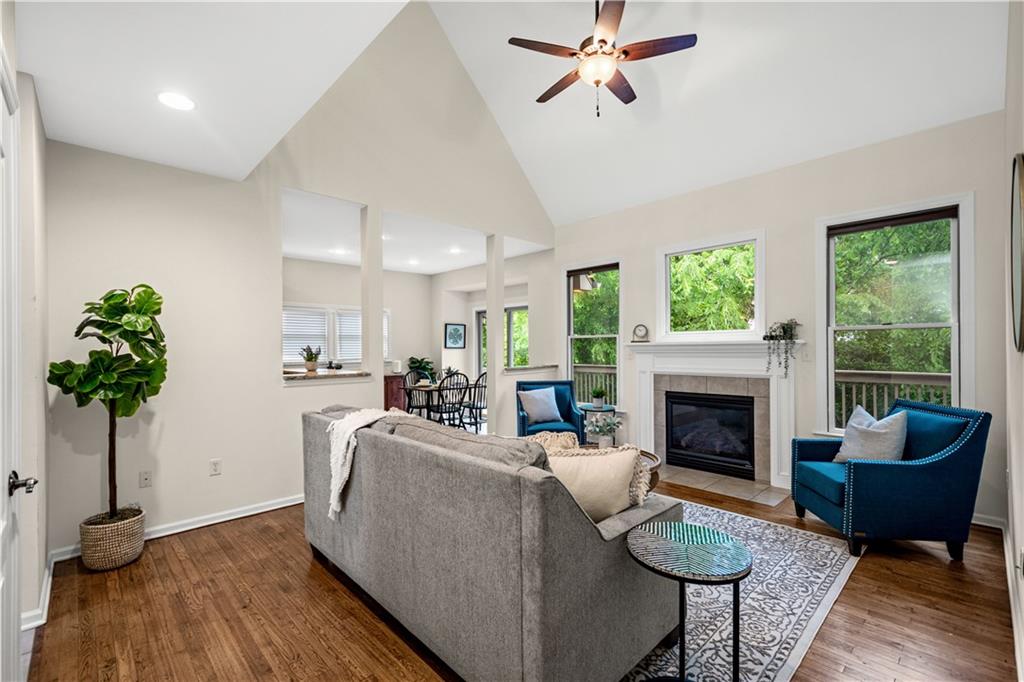2510 Hilltop Road Presto, PA 15142 - Photo 5 of 36 a living room with furniture and a fireplace