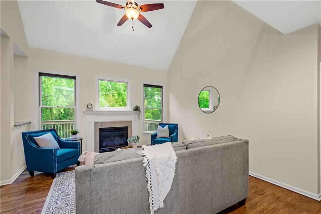 2510 Hilltop Road Presto, PA 15142 - Photo 6 of 36 a living room with furniture and a fireplace