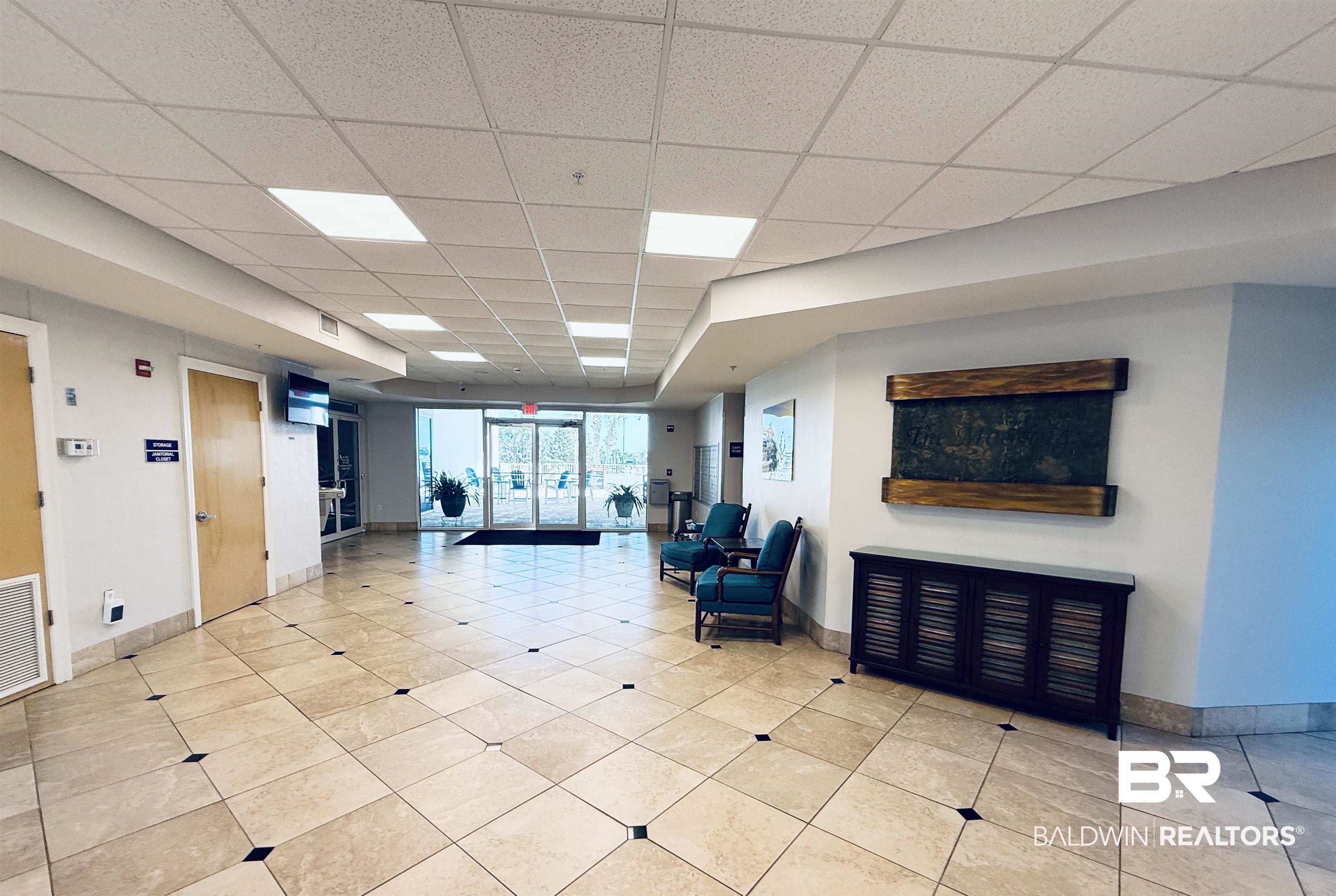 27800 Canal Road, Unit 409 Orange Beach, AL 36561 - Photo 4 of 22 Lobby with a paneled ceiling