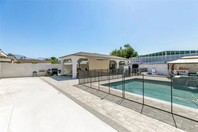 a view of outdoor space and deck