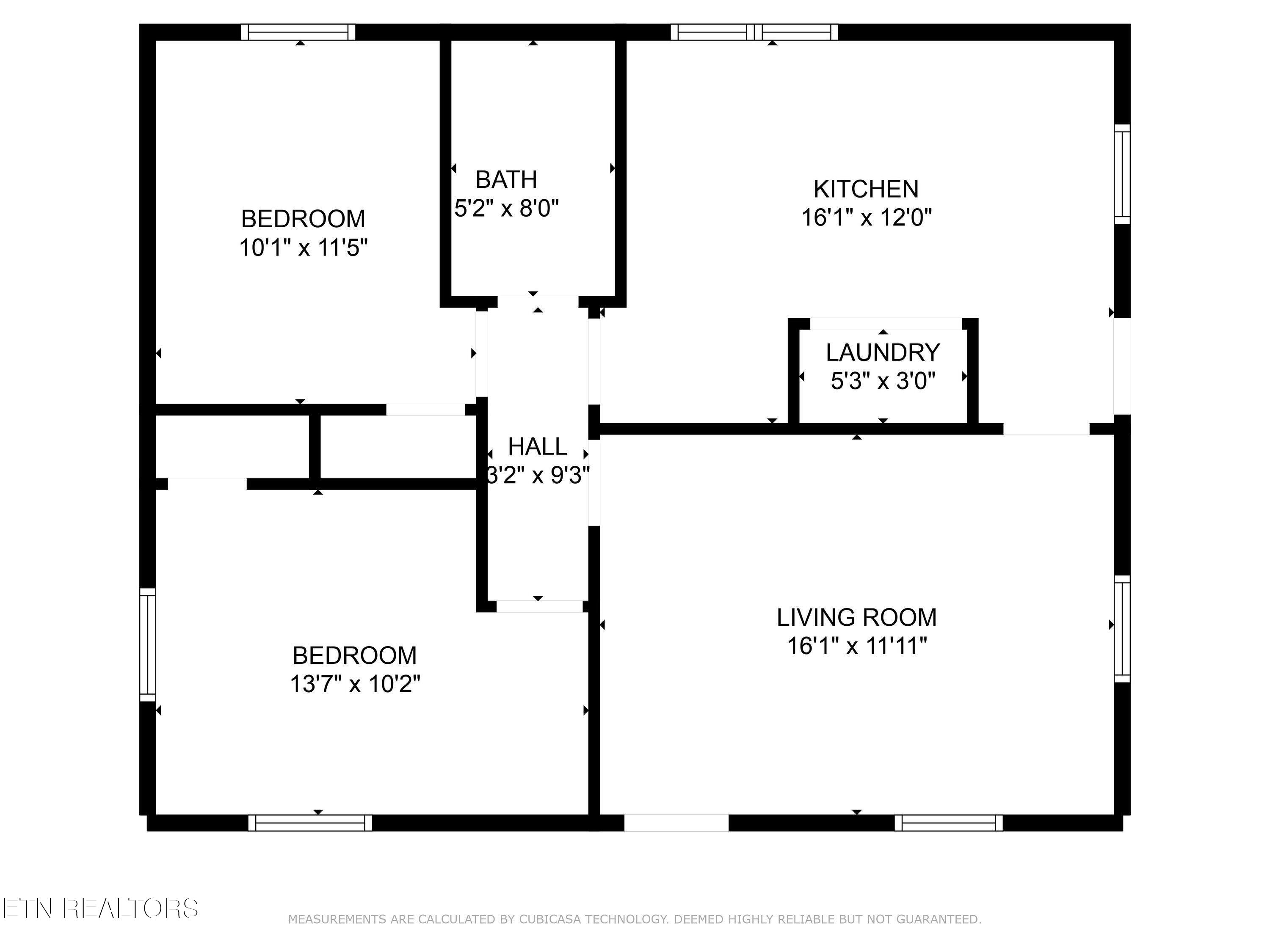4310 Hayes Road Knoxville, TN 37912 - Photo 23 of 23 Floor Plan