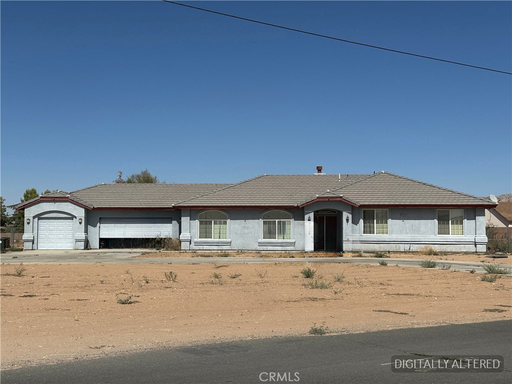 a house view with a outdoor space