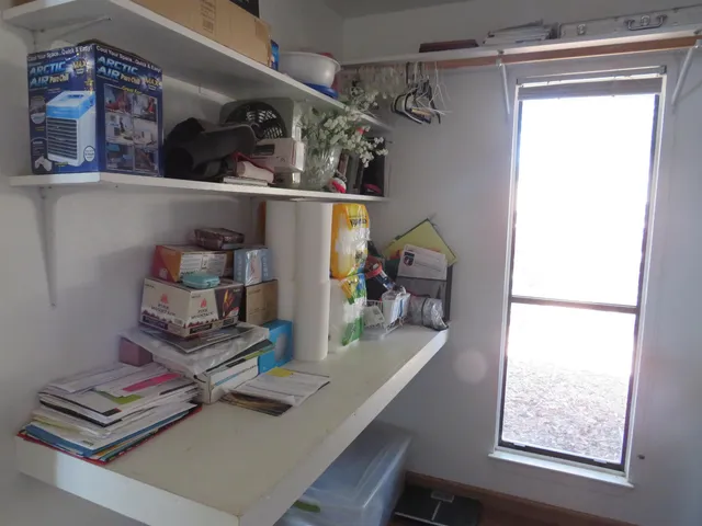 a view of park with bench and trees