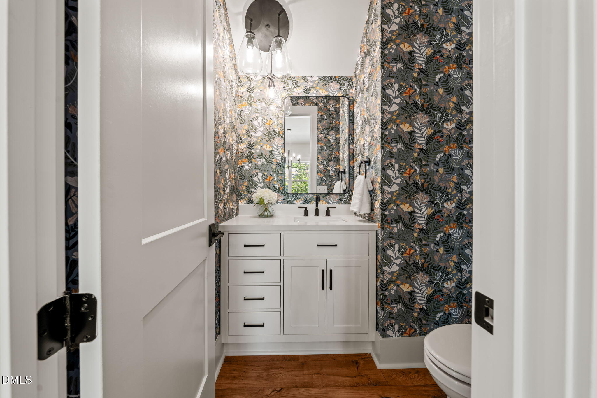 400 Pilot Ridge Road Zebulon, NC 27597 - Photo 13 of 51 a bathroom with a toilet and a shower curtain