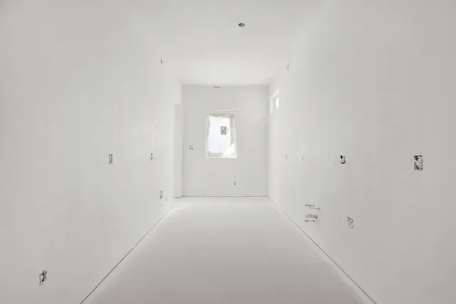 a view of empty room