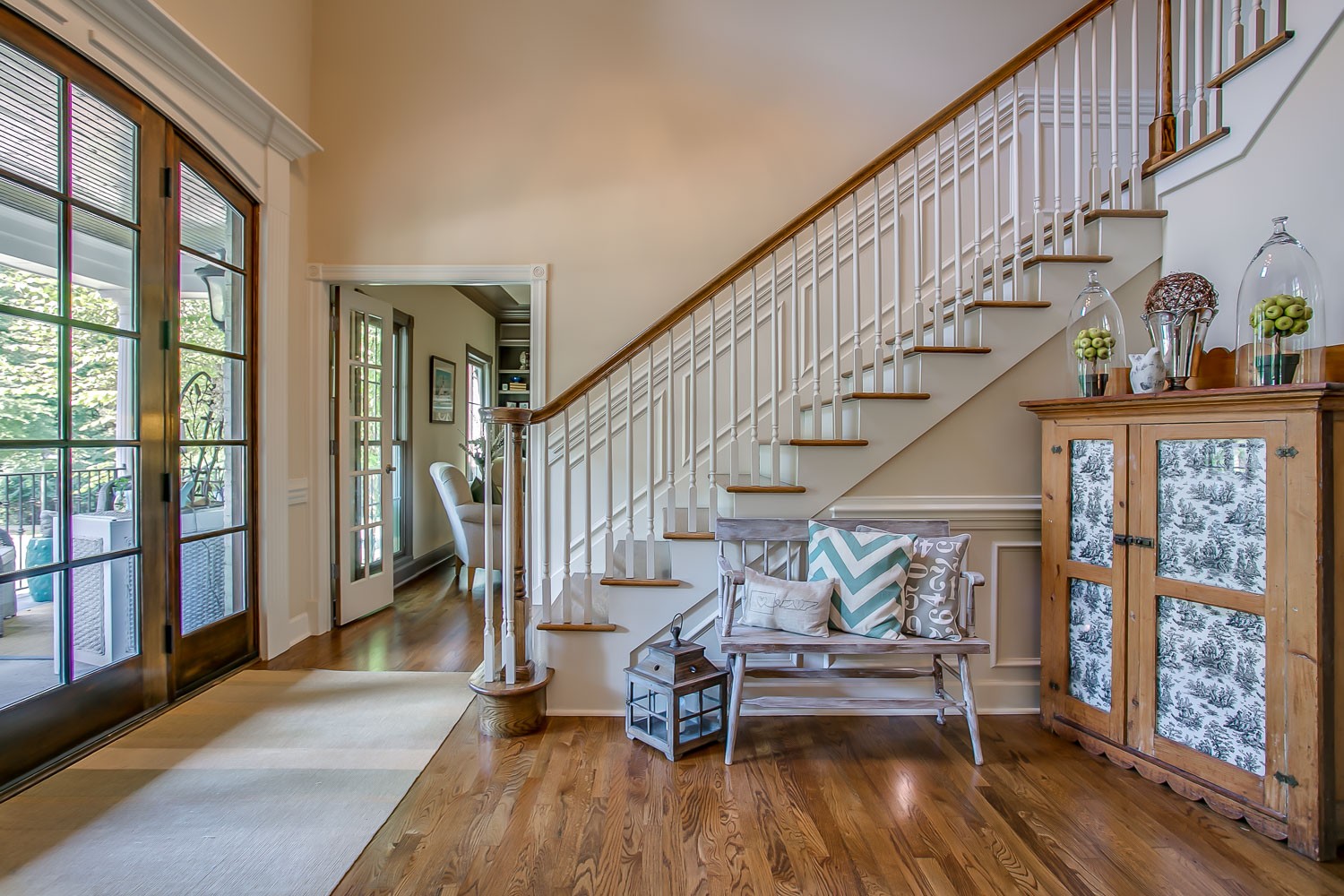 128 Deejay Drive Franklin, TN 37064 - Photo 13 of 50 a view of entryway with wooden floor and windows