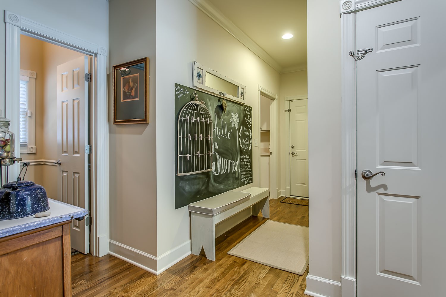 128 Deejay Drive Franklin, TN 37064 - Photo 24 of 50 a bathroom with a glass shower door and a bathtub
