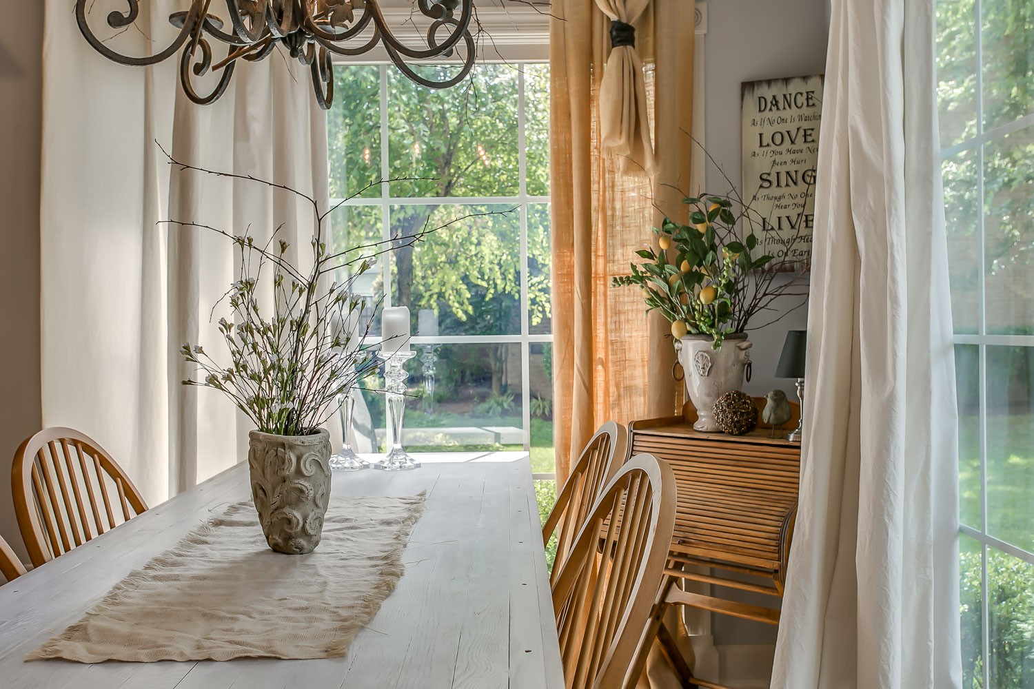 128 Deejay Drive Franklin, TN 37064 - Photo 34 of 50 a view of potted plants with glass windows