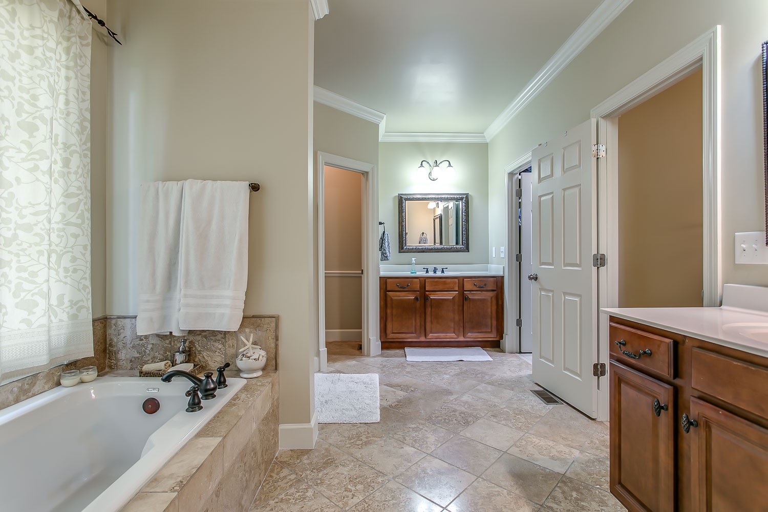 128 Deejay Drive Franklin, TN 37064 - Photo 43 of 50 a spacious bathroom with a tub sink and mirror