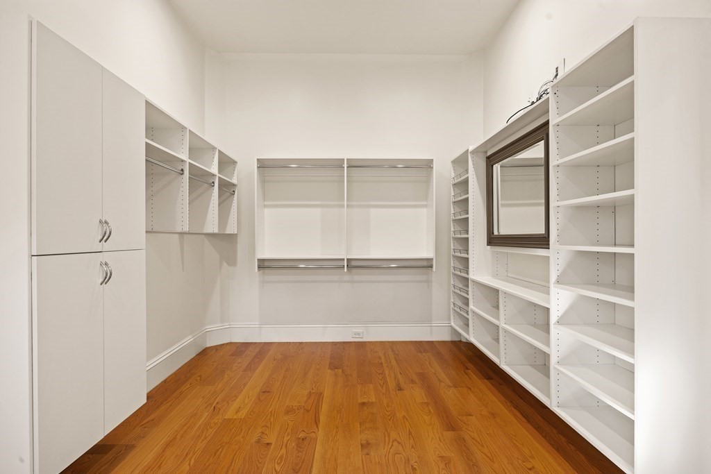 204 Cedar Street Lexington, MA 02421 - Photo 25 of 42 a view of walk in closet with empty racks