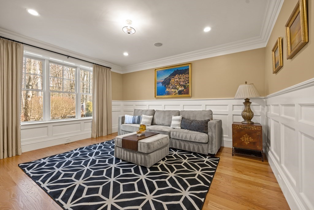 204 Cedar Street Lexington, MA 02421 - Photo 4 of 42 a living room with furniture and a rug