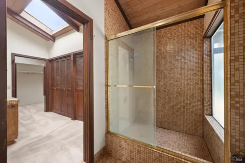 a view of a bathroom