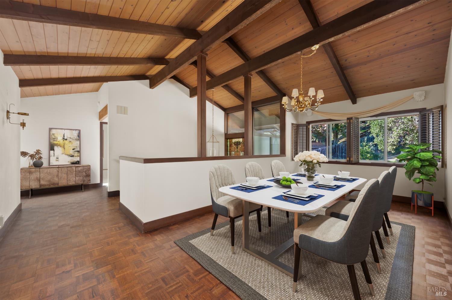 69 Dunfries Terrace San Rafael, CA 94901 - Photo 12 of 43 Virtually staged dining room.
