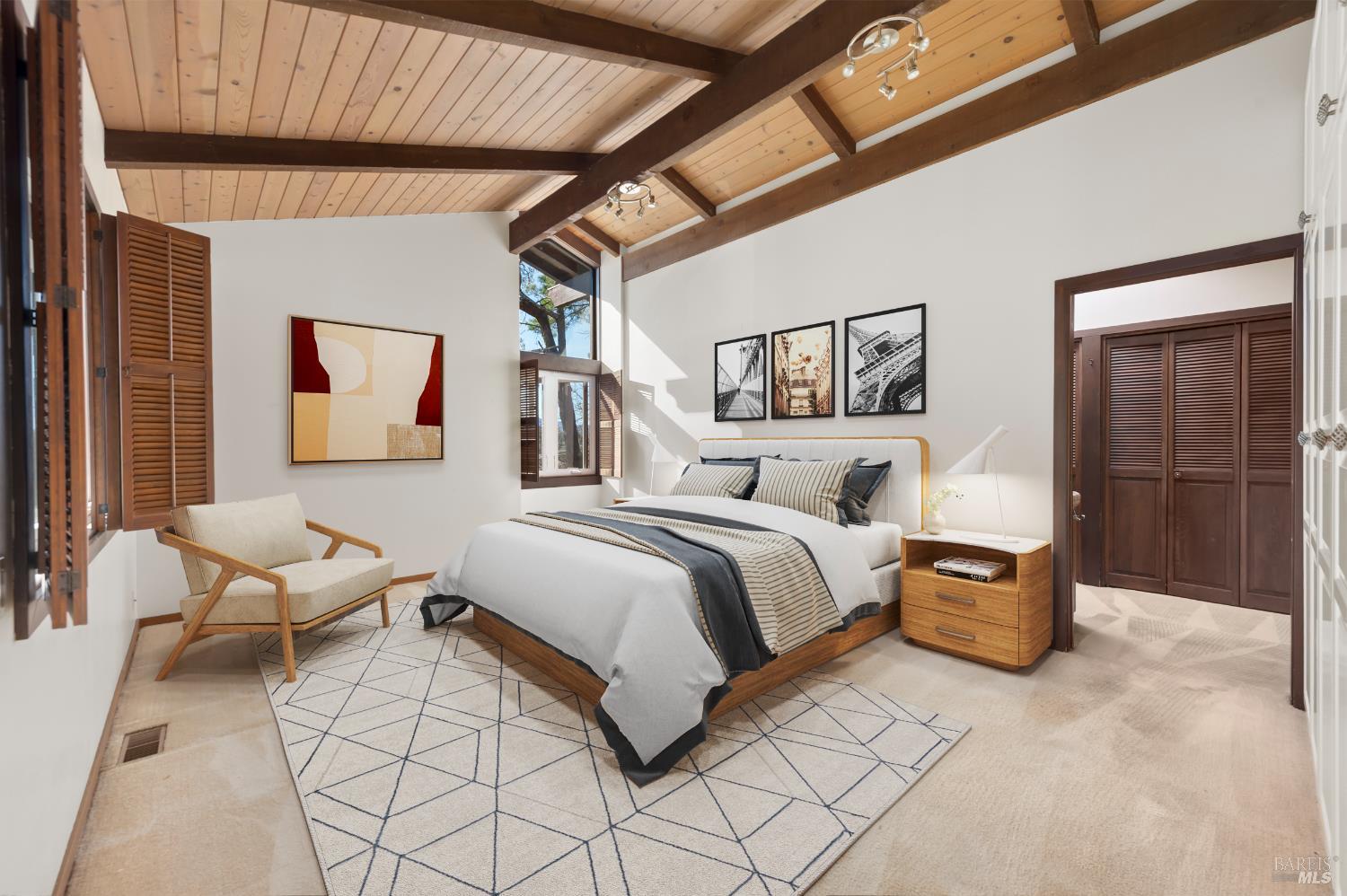 69 Dunfries Terrace San Rafael, CA 94901 - Photo 6 of 43 Virtually staged Primary Bedroom