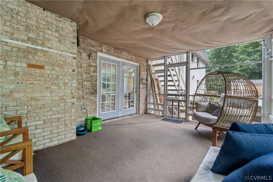 4260 Gayle Road Chester, VA 23831 - Photo 32 of 46 Screened in Patio under Deck
