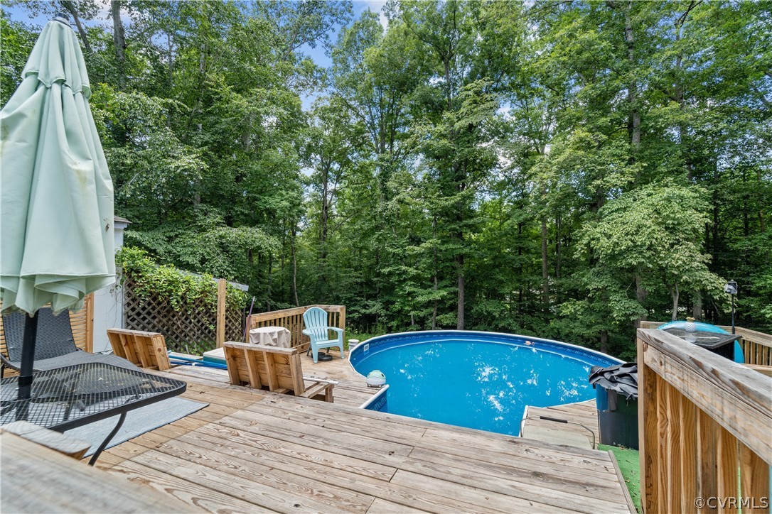 4260 Gayle Road Chester, VA 23831 - Photo 34 of 46 Swimming Pool & Deck
