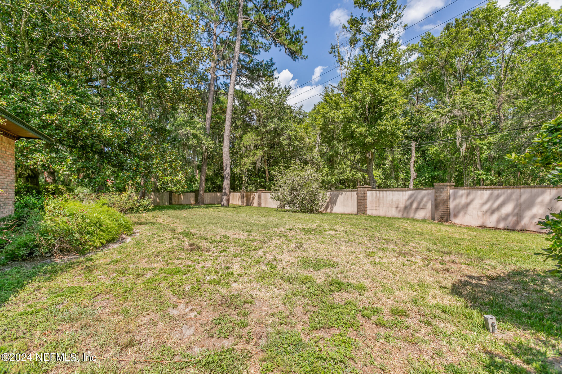 11926 Mandarin Road Jacksonville, FL 32223 - Photo 54 of 66 a backyard of a house with trees and plants