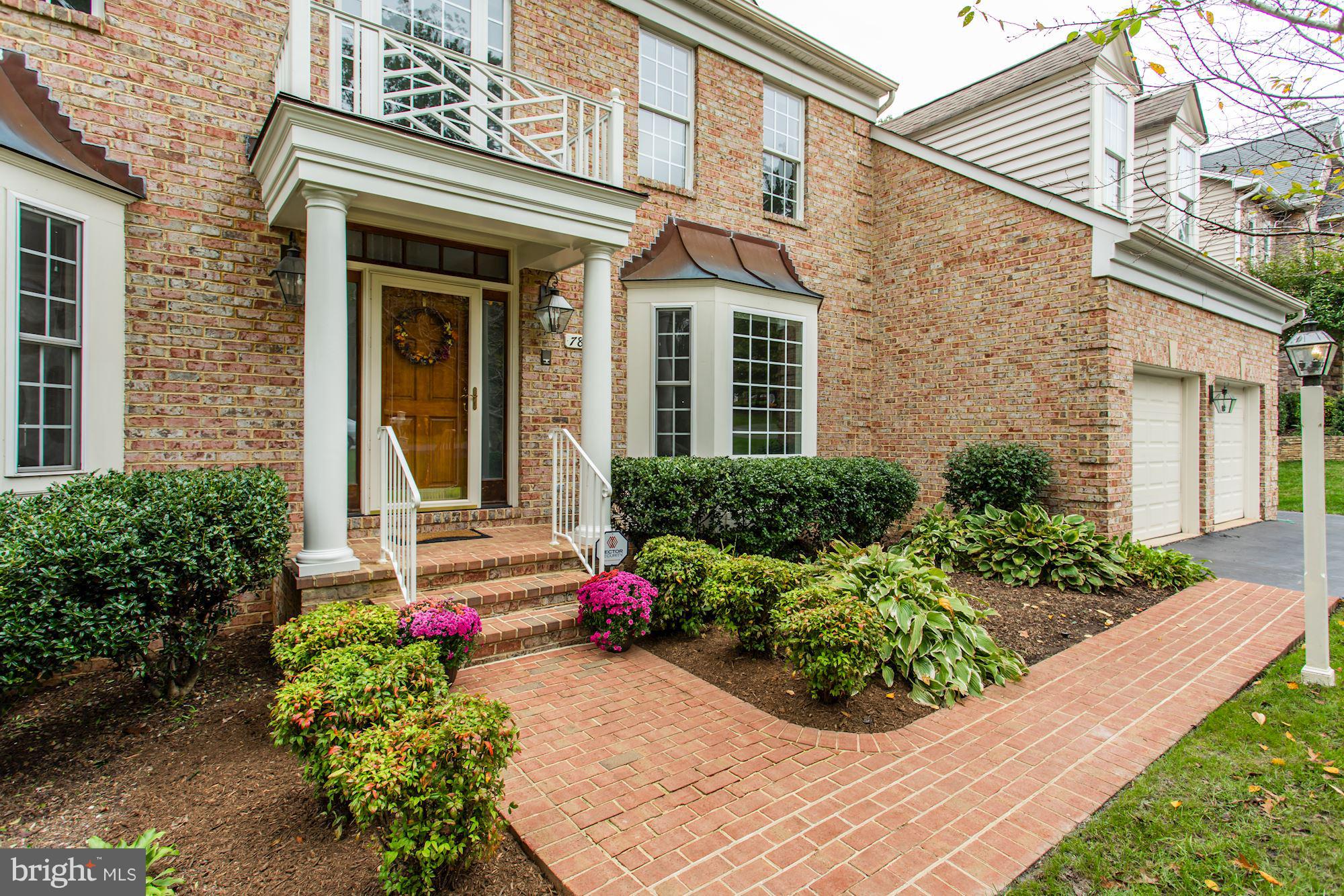 7882 Pembridge Road Manassas, VA 20112 - Photo 2 of 30 Brick Stoop and Walkway / Landscaping